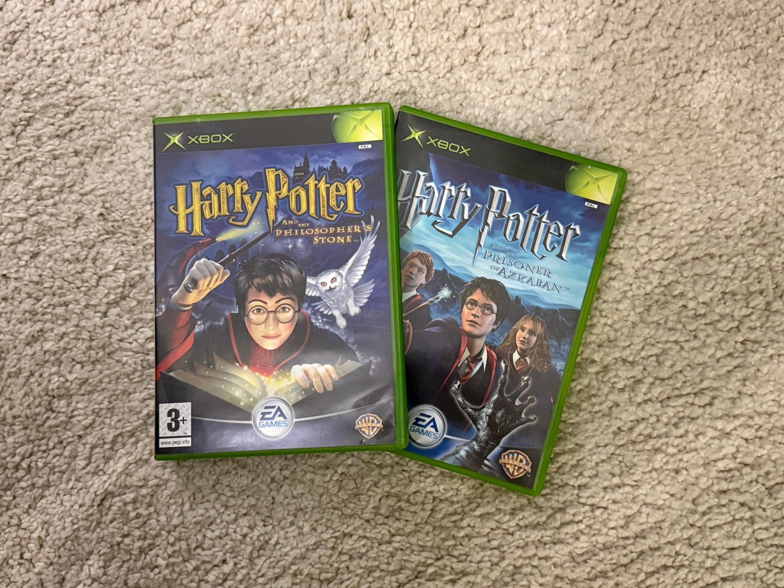 Harry Potter Philosopher’s Stone + Prisoner of Azkaban –Xbox, Spelcomputers en Games, Avontuur en Actie, 1 speler, Ophalen of Verzenden