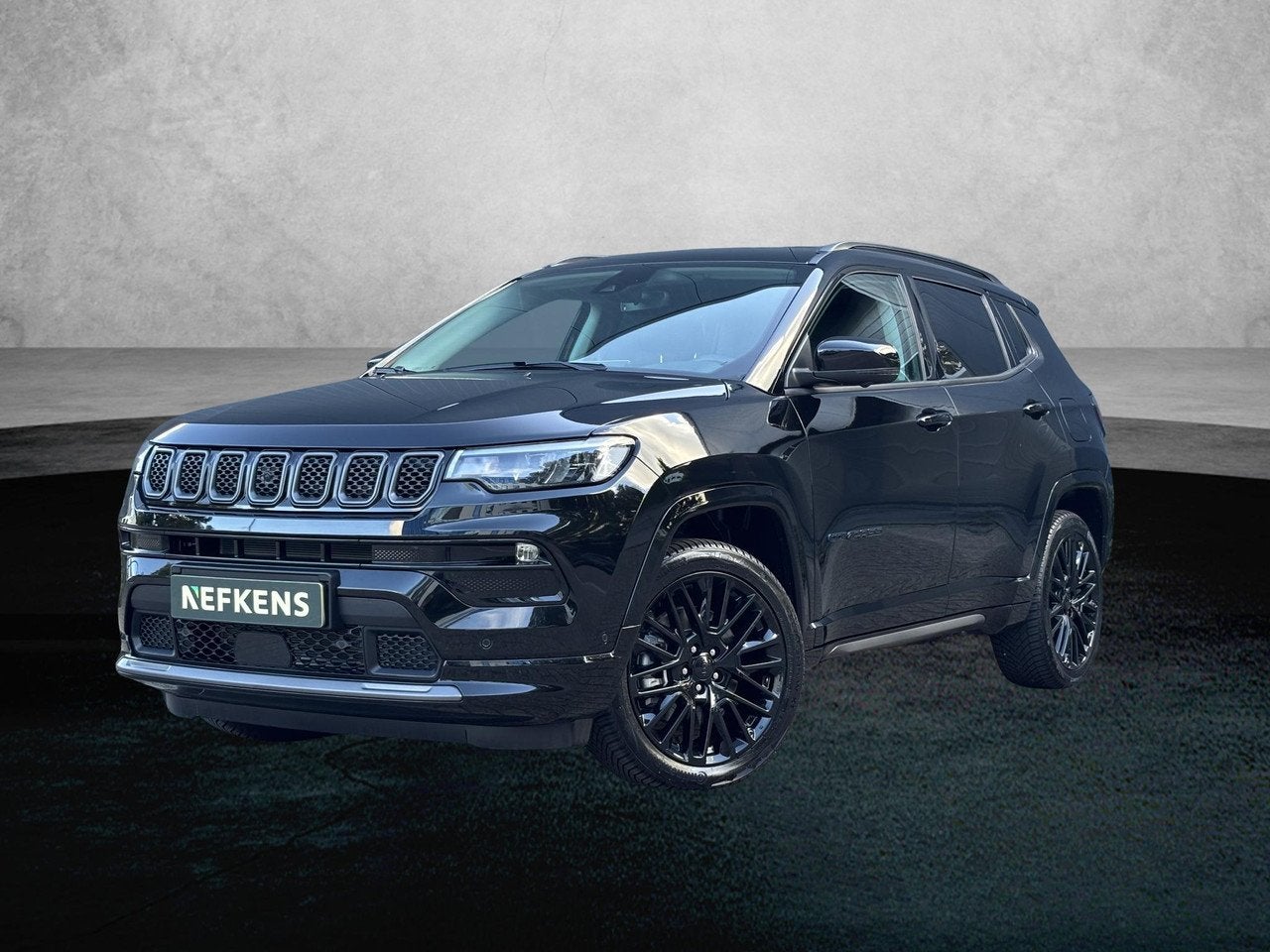 Jeep Compass 240pk Plug-in Hybrid S | Camera v+a | Stoelverw, Auto's, Automaat, Gebruikt, 4 cilinders, Compass