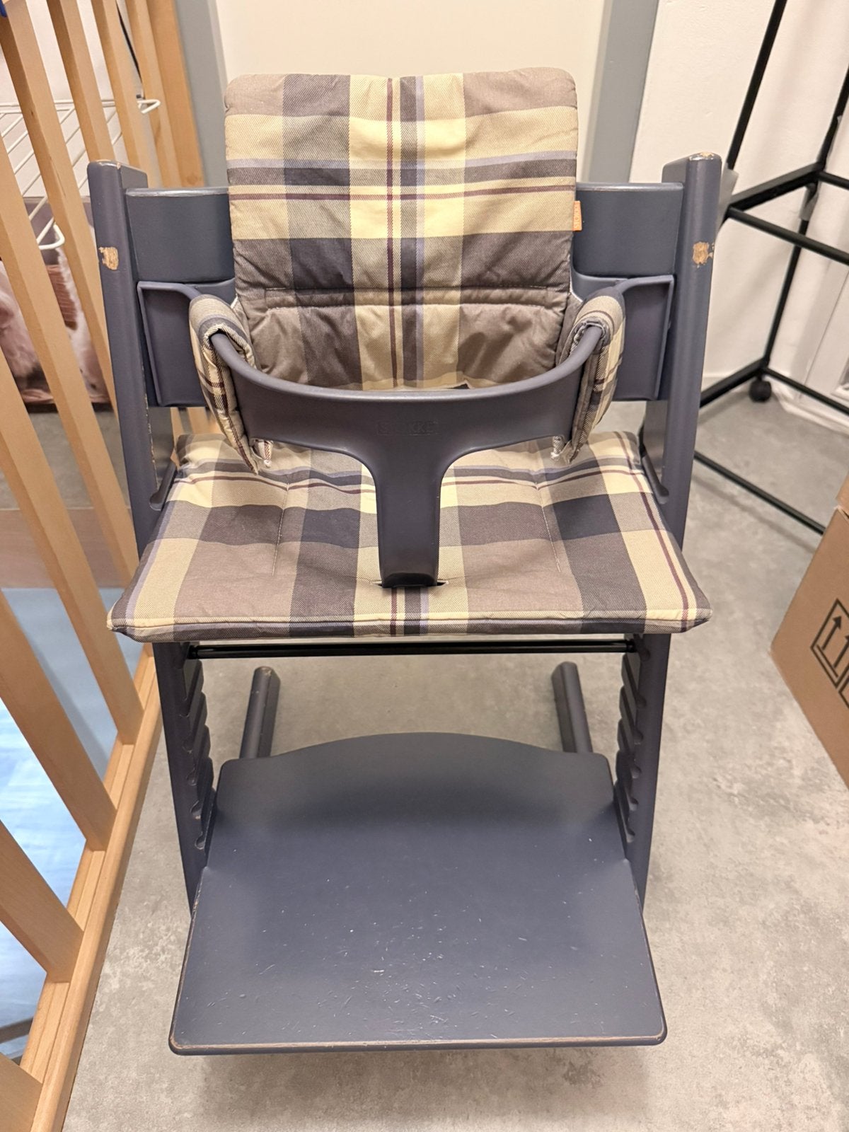 Stokke triptrap met babyset, Ophalen, Gebruikt, Meegroeistoel