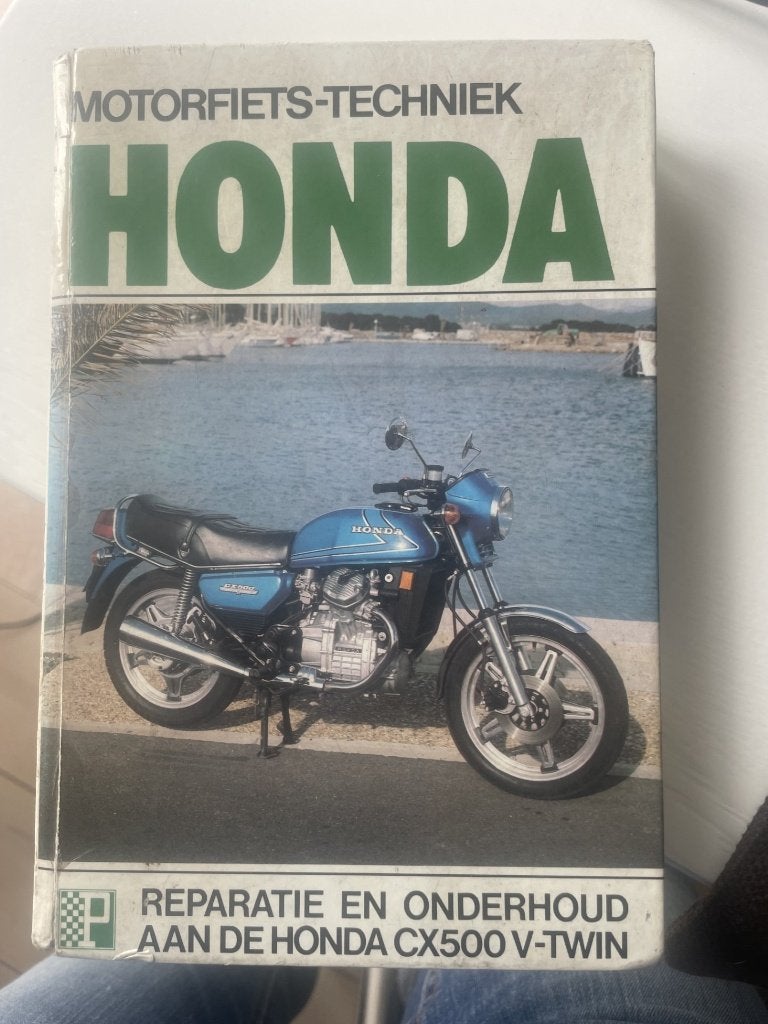 werkplaatshandboek HONDA CX500; 16,25 euro, Motoren, Ophalen of Verzenden, Honda