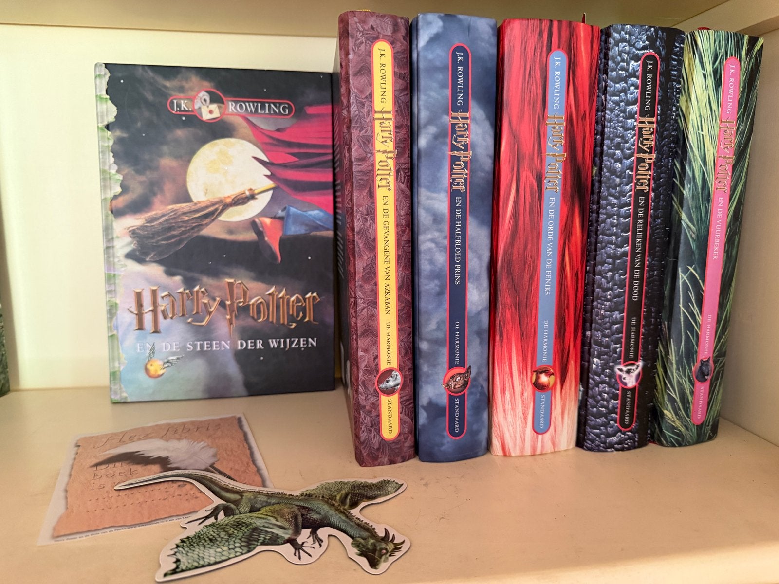 Harry Potter Boekenreeks - Deel 1 t/m 5, Ophalen, Gelezen