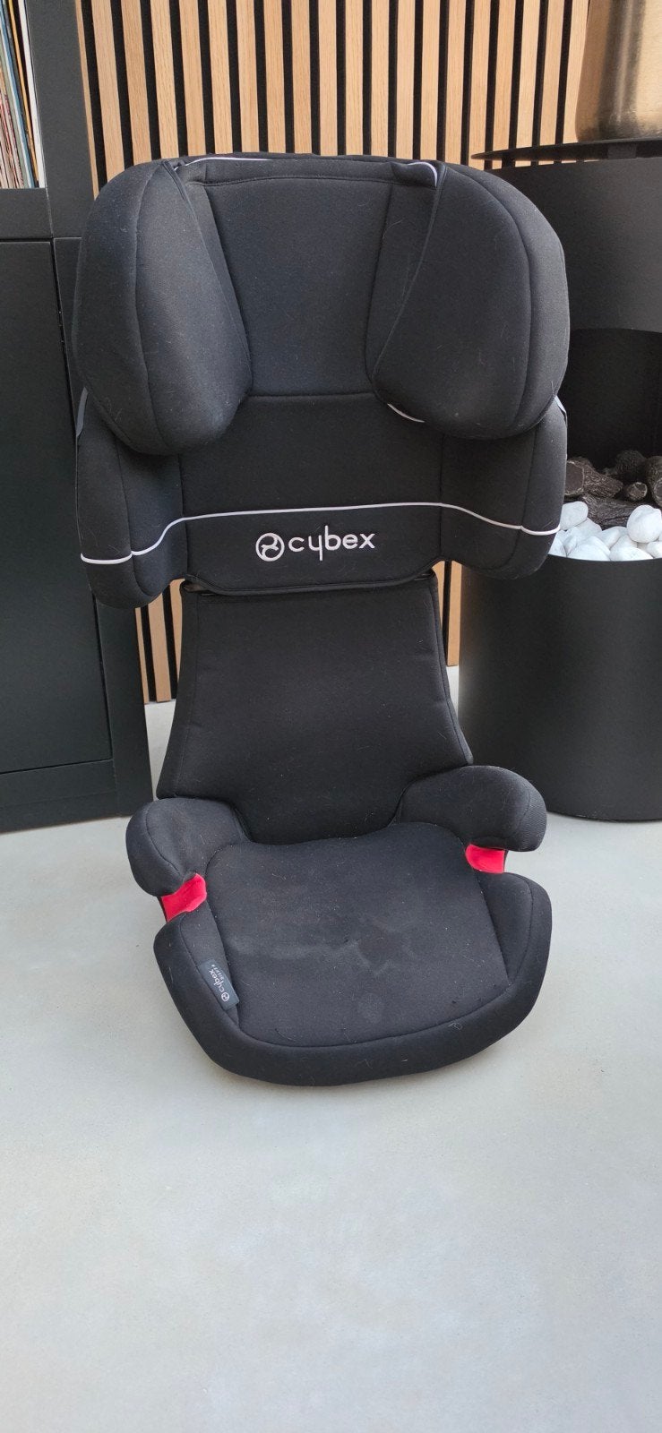 Twee Cybex Solution X-fix kinderstoelen, Overige merken, Autogordel of Isofix, Gebruikt, 15 t/m 36 kg