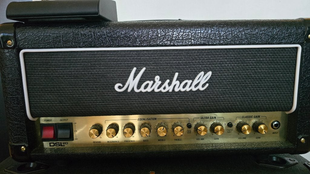 Marshall DSL20 HR 20W amp head, Ophalen, Zo goed als nieuw, Gitaar, Minder dan 50 watt