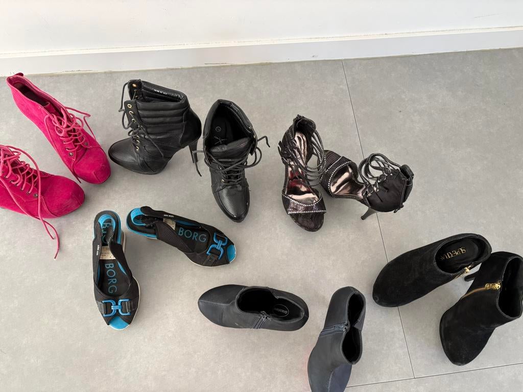 Schoenen maat 37, Ophalen, Zwart, Schoenen met hoge hakken, Gedragen
