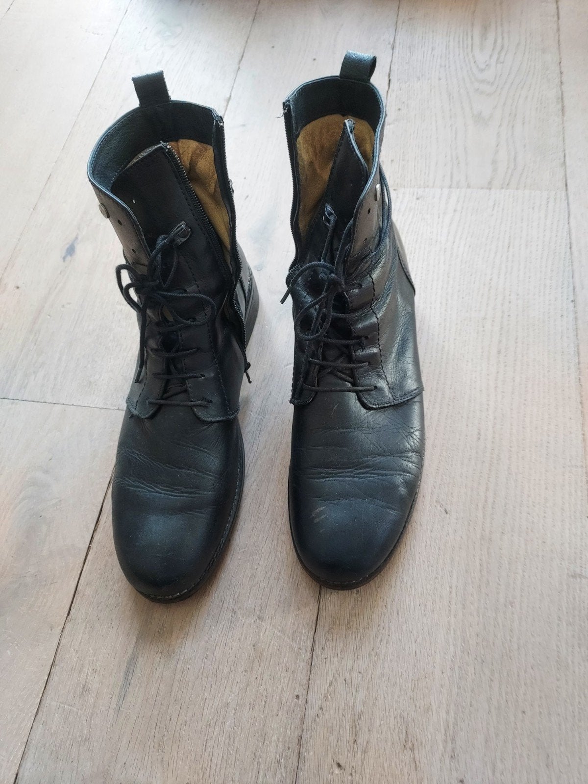 wolky enkellaars 43, Kleding | Dames, Wolky, Zwart, Ophalen of Verzenden, Zo goed als nieuw