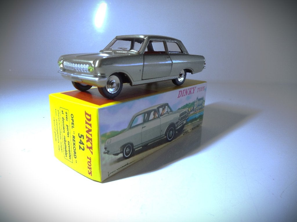 Opel Rekord 1963 Dinky toys Nr 542, Verzenden, Zo goed als nieuw, Auto, Dinky Toys