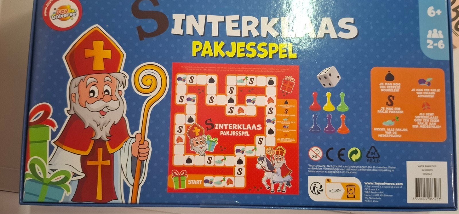 17 x Sinterklaas Pakjesspel - Nieuw in doos!, Onbekend, Nieuw, Ophalen of Verzenden, Onbekend