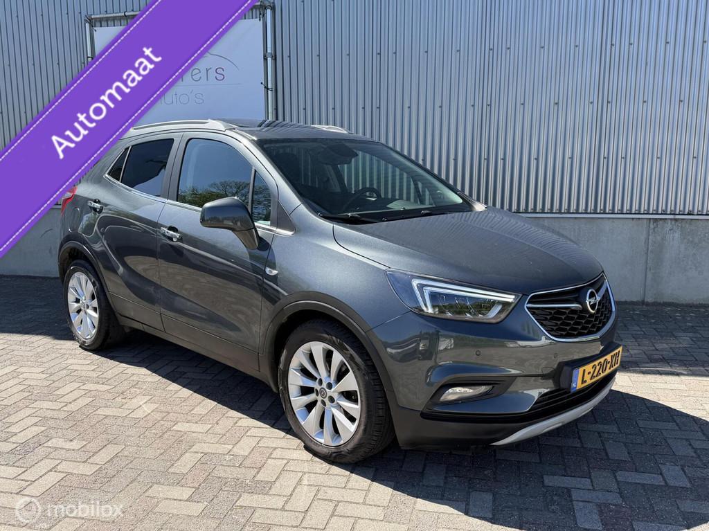 Opel Mokka X 1.4 Turbo Innovation Automaat 2016 Facelift / L, Auto's, Opel, Gebruikt, Euro 6, Leder, SUV of Terreinwagen