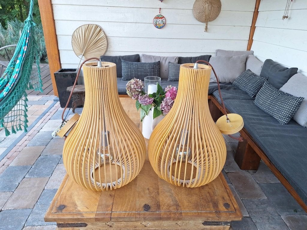 2x Lucide BODO Hanglamp Design!, Ophalen, Gebruikt, Scandinavisch / modern, E27 (groot)