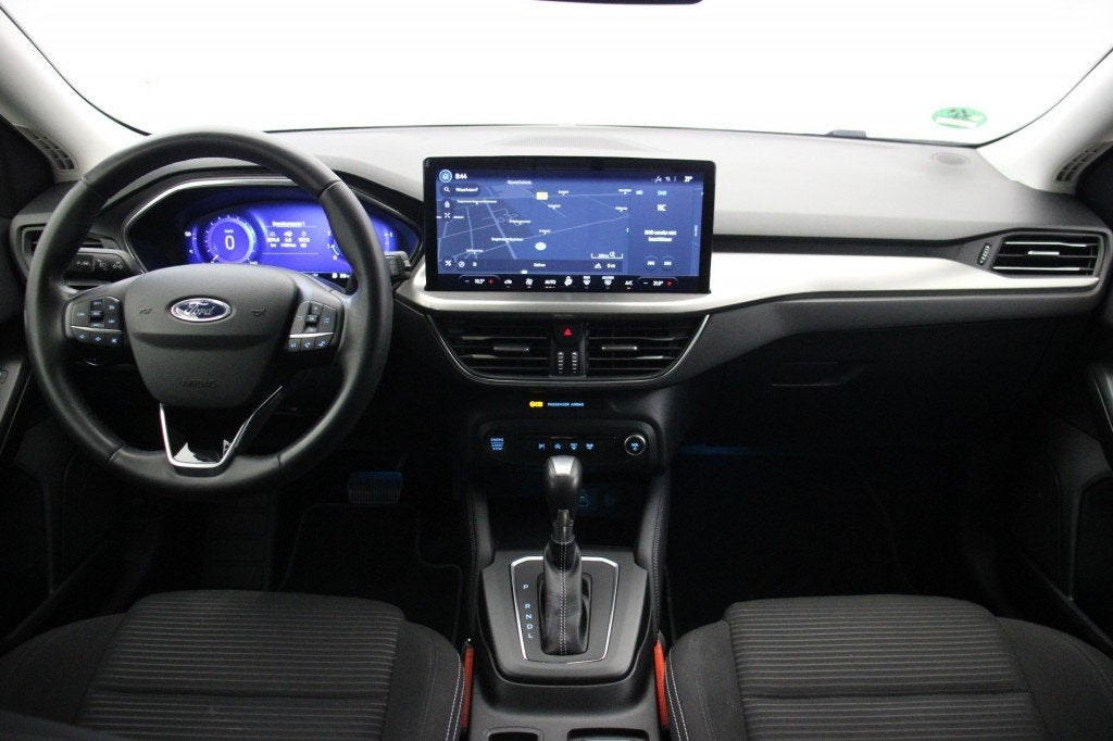 Ford FOCUS Wagon 1.0 EcoBoost Hybrid Titanium X Automaat  -, Gebruikt, Met garantie (alle), Wit, 155 pk