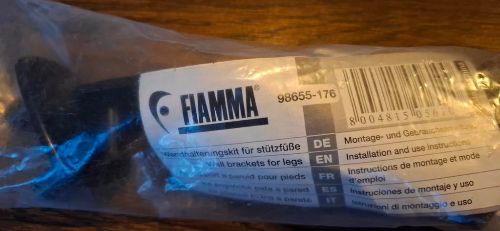 Fiamma bevestiging wandsteuntjes PVC, Ophalen of Verzenden