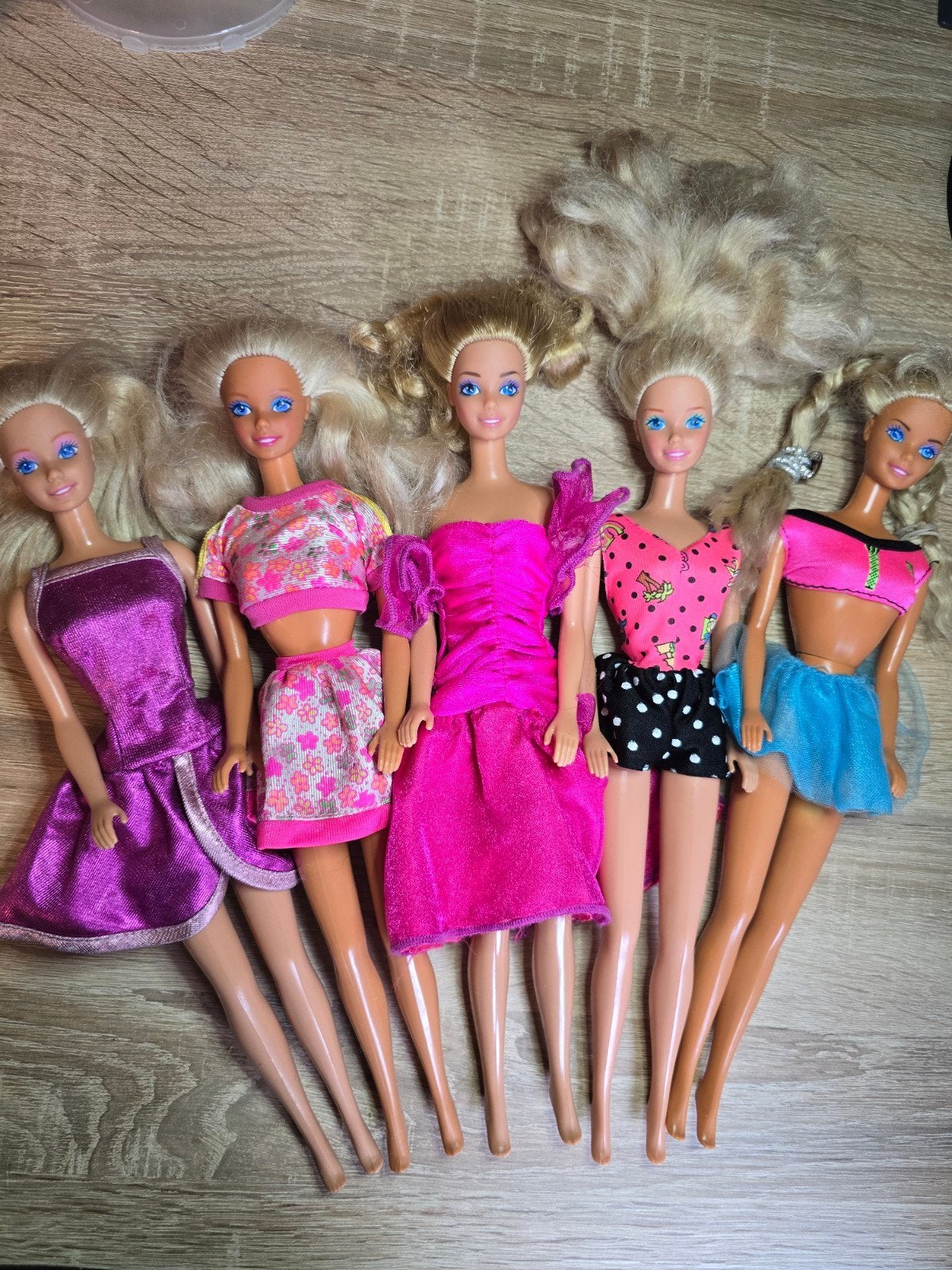 Barbie vintage lot mattel - late 80s early 90s, Ophalen of Verzenden, Gebruikt