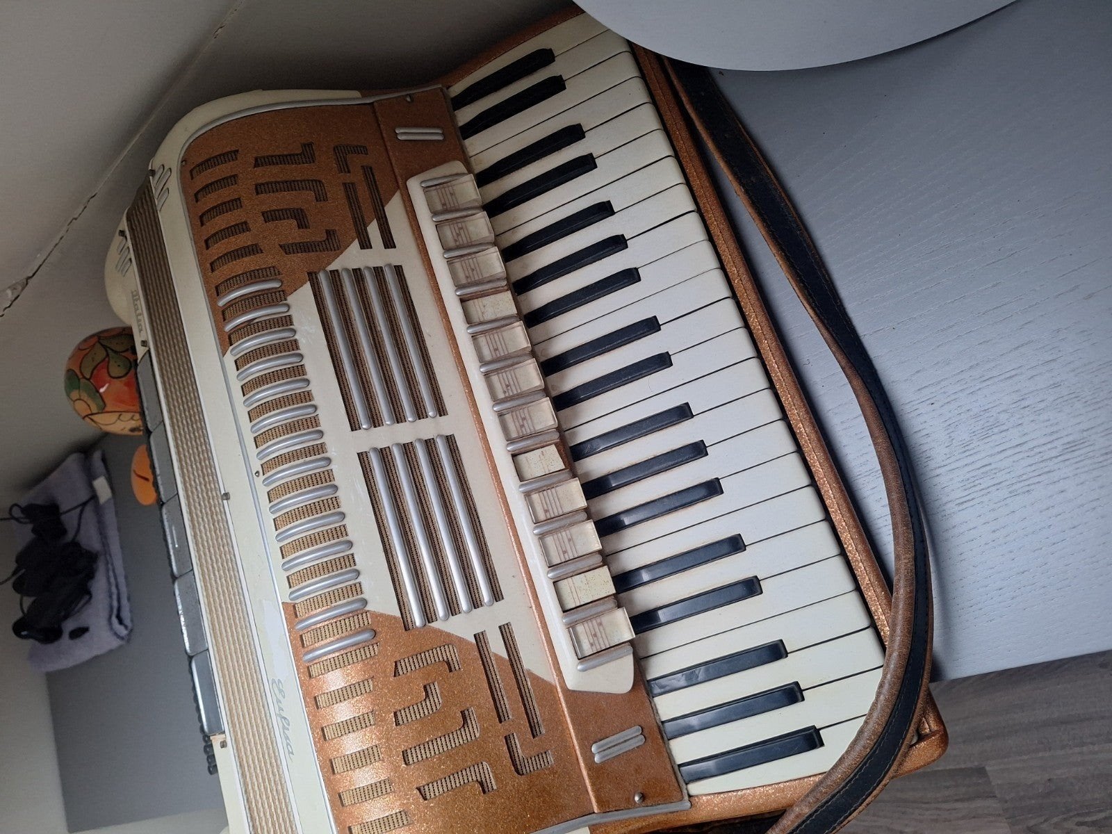 Piano klavier, Overige merken, Gebruikt, Met koffer, Ophalen of Verzenden