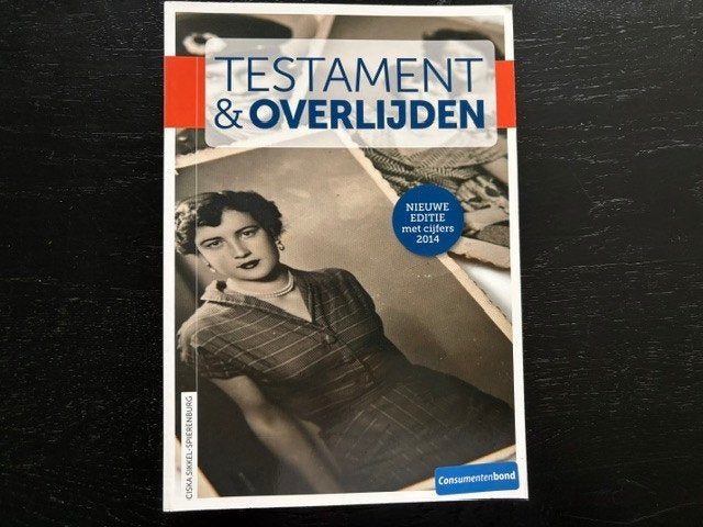 Testament + Overlijden (2014), Ophalen of Verzenden, Zo goed als nieuw