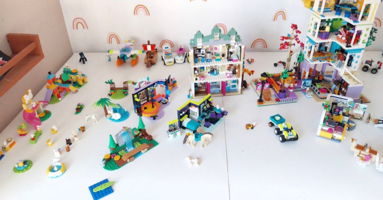 Grote collectie LEGO Friends sets en onderdelen, Ophalen, Zo goed als nieuw, Overige merken