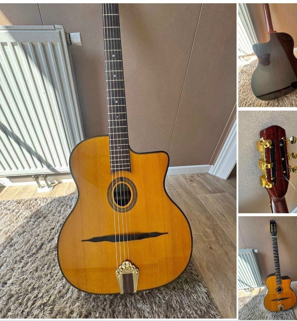 Jazzgitaar Django Reinhardt Stijl, Muziek en Instrumenten, Ophalen of Verzenden, Zo goed als nieuw
