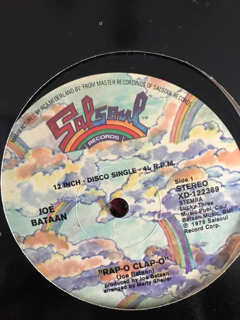 Vinyl Maxi single Joe Bataan rap- o - clap, Ophalen of Verzenden