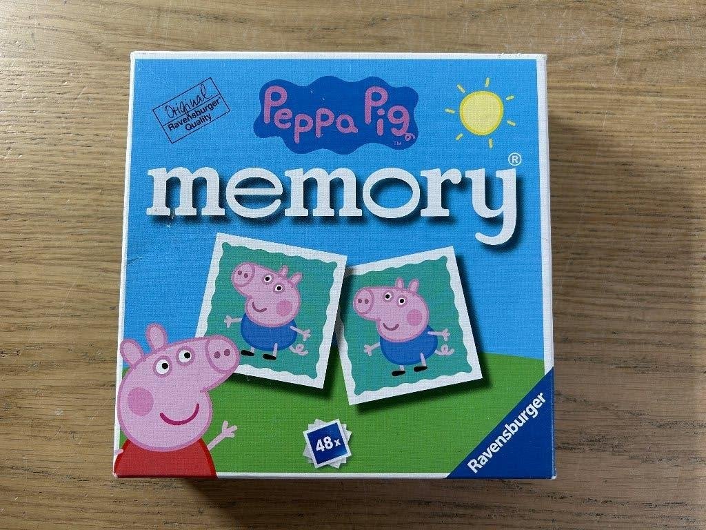 Peppa Pig Memory Ravensburger, Ophalen of Verzenden, Zo goed als nieuw