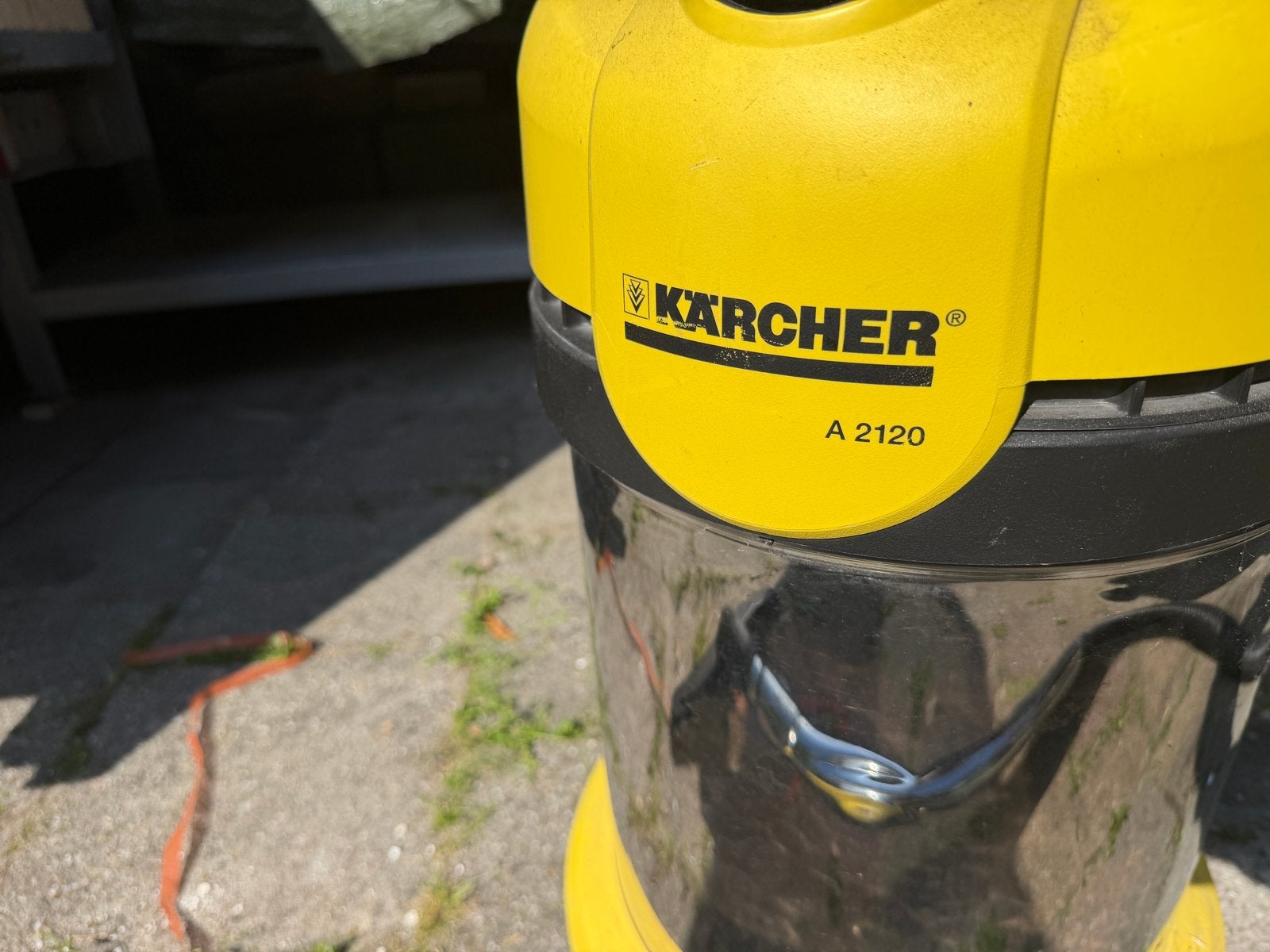 Kärcher A 2120 Industriële Stofzuiger - Krachtig en Robuust, Ophalen, Inclusief accessoires, Gebruikt, Kärcher