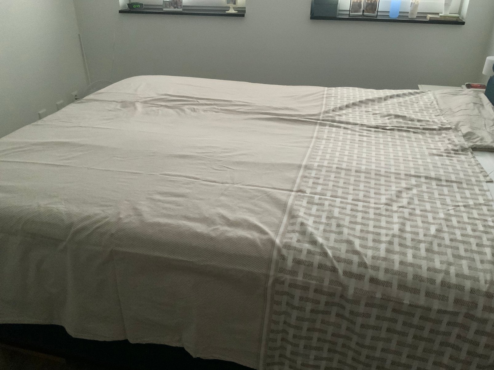 1x eenpersoons dekbedovertrek- Riviera Maison, Eenpersoons, Dekbedovertrek, Katoen, Nieuw