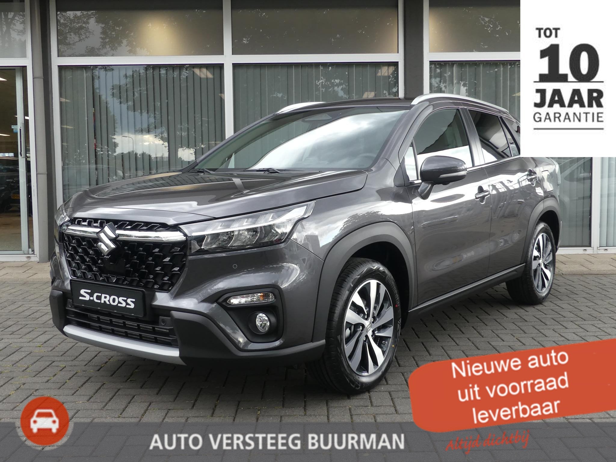 Suzuki S-Cross 1.4 Boosterjet Style Smart Hybrid NIEUWE AUTO, Auto's, Voorwielaandrijving, 12 maanden, 4 cilinders, Leder