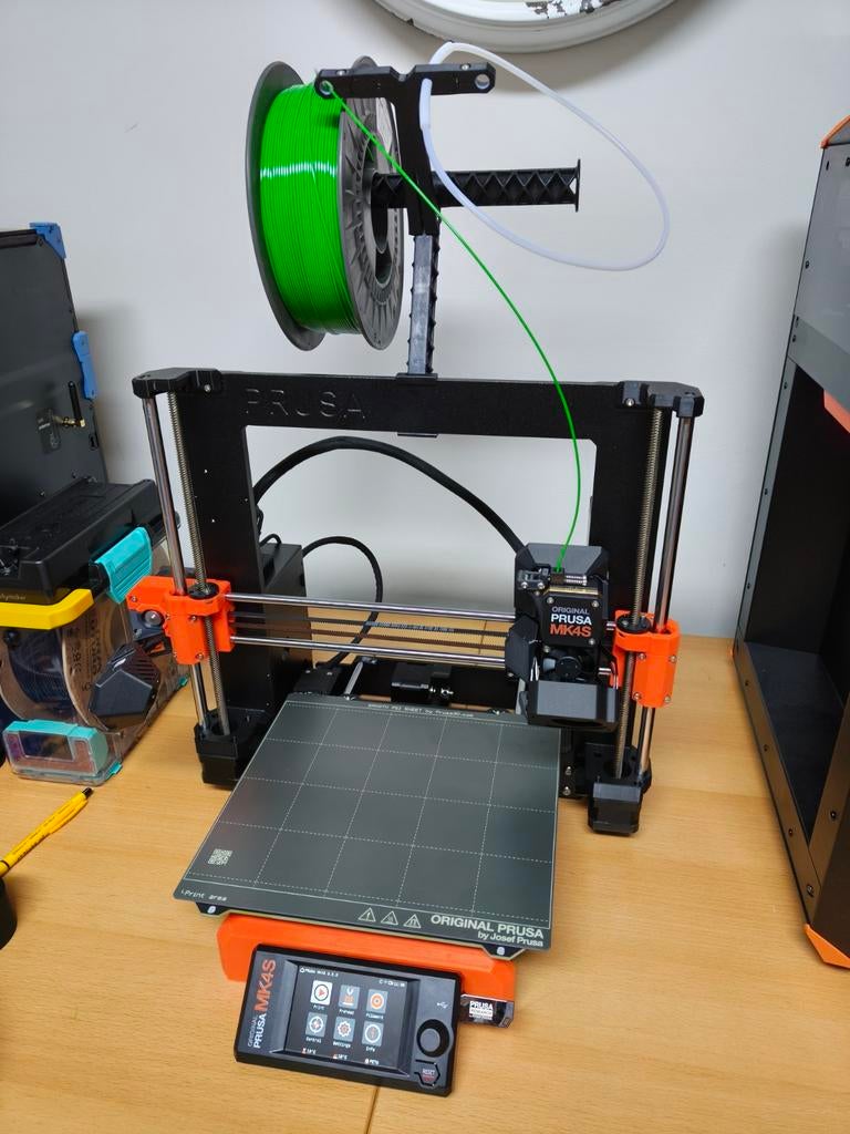 Prusa MK4S met Buddy camera - Slechts 2 dagen gebruikt!, Computers en Software, 3D Printers, Ingebouwde Wi-Fi, Zo goed als nieuw