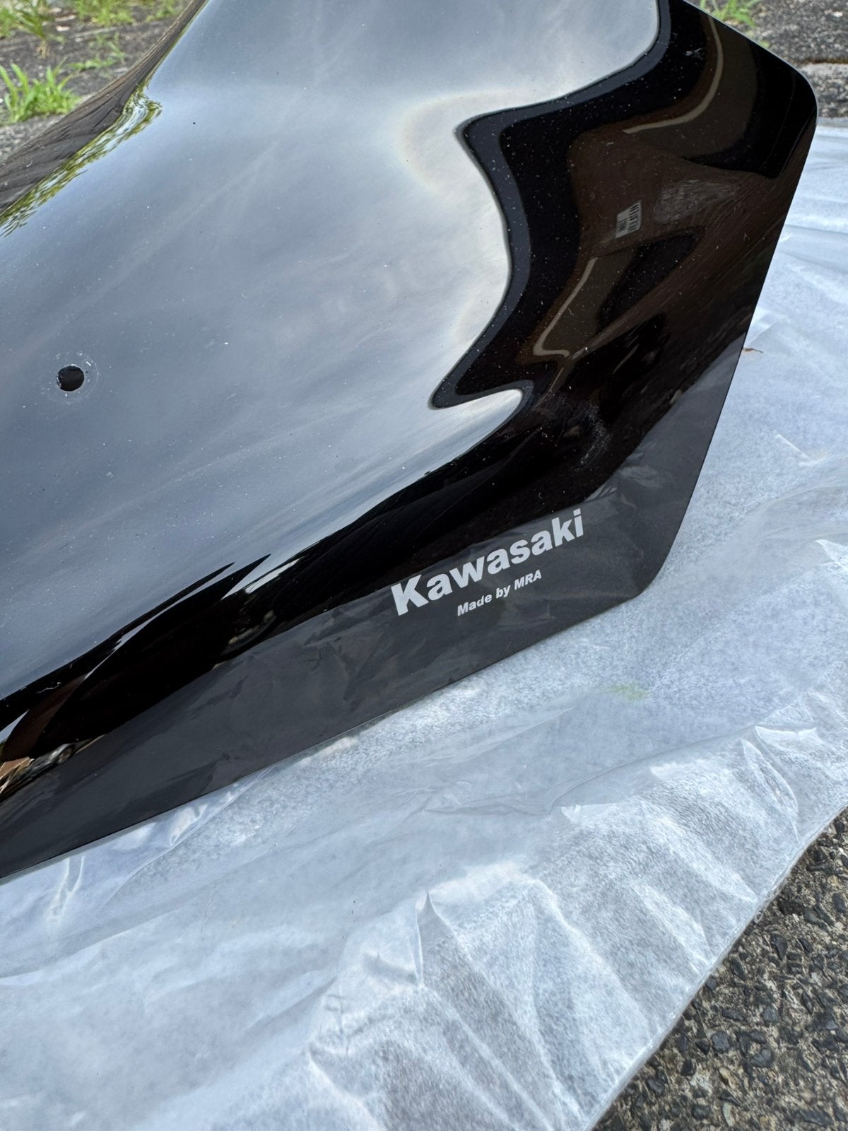 Origineel hoger windscherm Kawasaki Z1000, Ophalen of Verzenden, Gebruikt