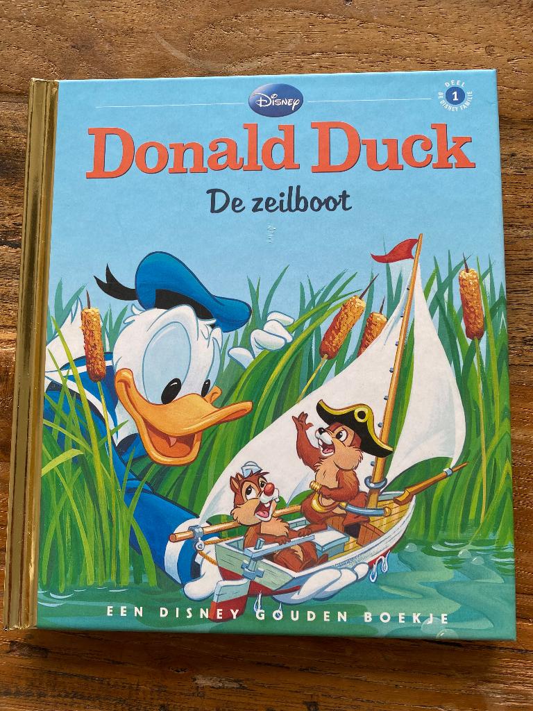 Gouden boekje Donald Duck - De Zeilboot, Ophalen of Verzenden, Zo goed als nieuw, Fictie algemeen