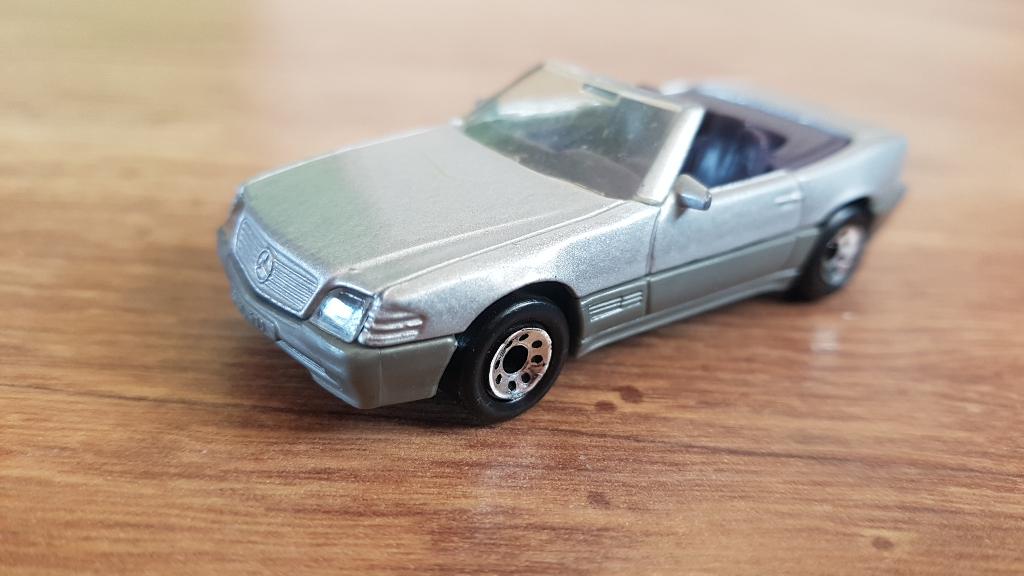 Matchbox Mercedes-Benz 500 SL 1:59 modelauto, Ophalen of Verzenden, Zo goed als nieuw, Auto