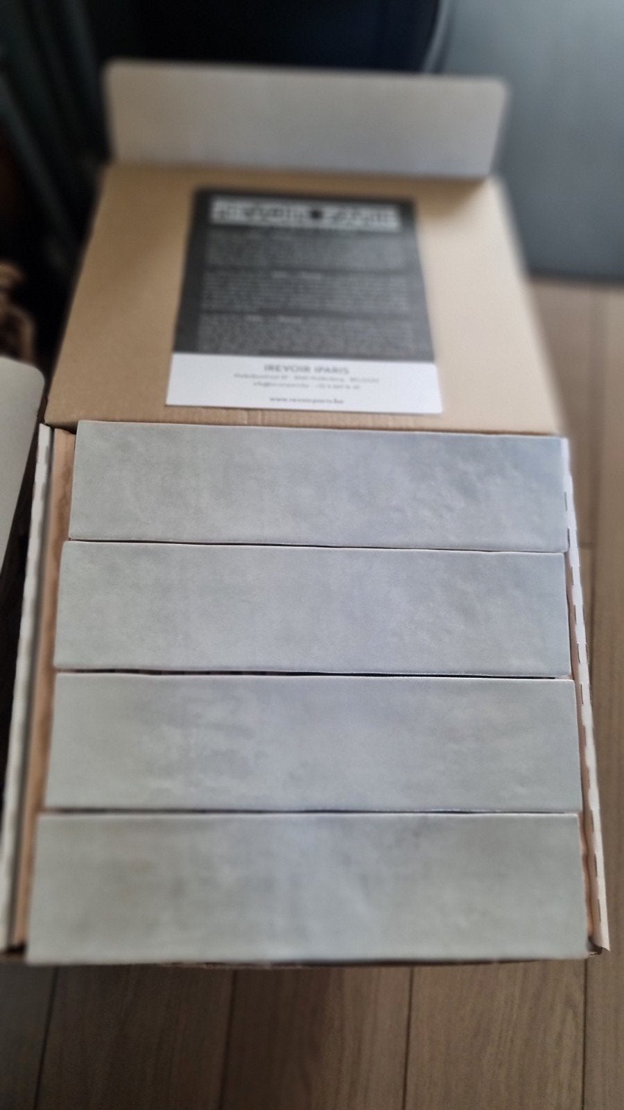 Revoir Paris Atelier Gris Gloss 1,8 m², Ophalen, Nieuw, Minder dan 5 m², 20 tot 40 cm