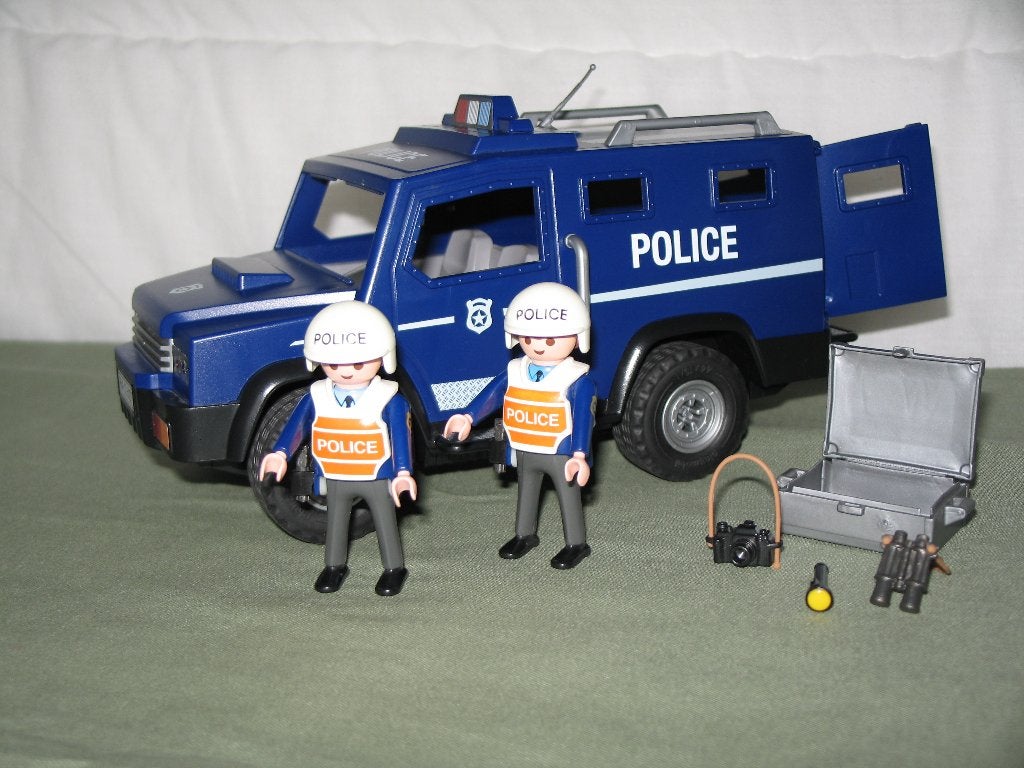 Playmobil Politie Auto en Motors, Kinderen en Baby's, Speelgoed | Playmobil, Ophalen of Verzenden, Zo goed als nieuw, Complete set