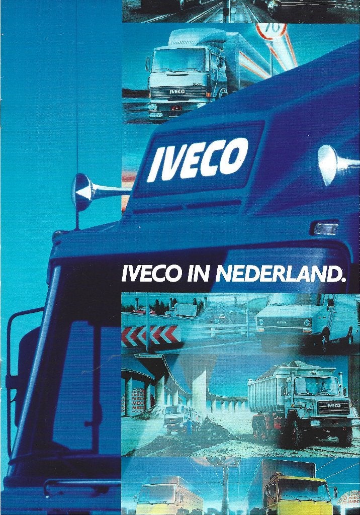 Iveco vrachtwagen camion brochure Nederland (IV), Verzenden, Zo goed als nieuw, Vrachtwagen