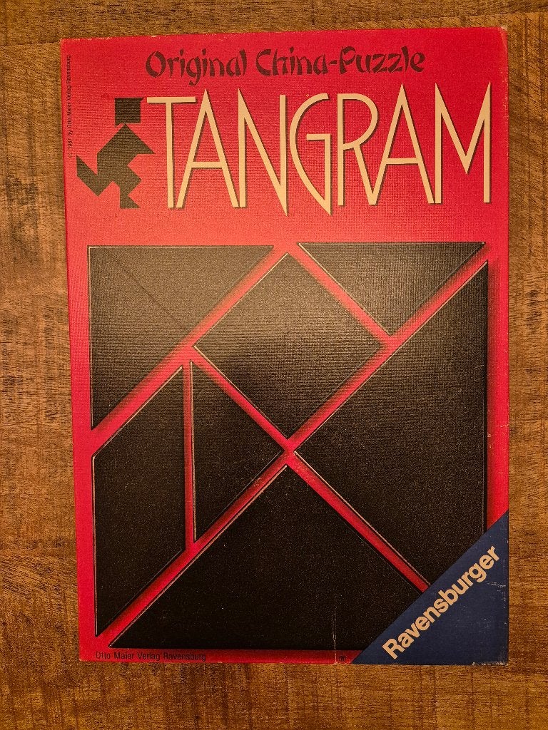 Originele Ravensburger Tangram, Ophalen of Verzenden, Minder dan 500 stukjes, Zo goed als nieuw, Overige typen
