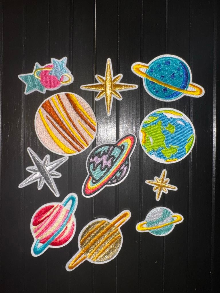 Galaxy patches 11 stuks, Hobby en Vrije tijd, Ophalen, Nieuw, Overige applicaties