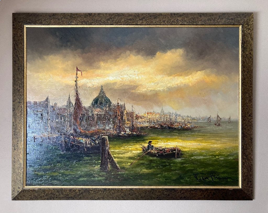 Peter Brouwer (1935-2010), Antiek en Kunst, Ophalen of Verzenden, Maritiem / water