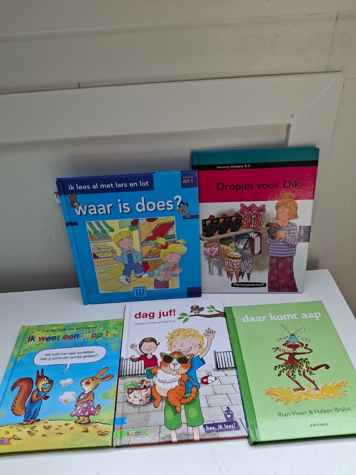5x Kinderboeken: AVI-niveau leesplezier voor jonge lezers, Ophalen of Verzenden, Gelezen, Fictie algemeen
