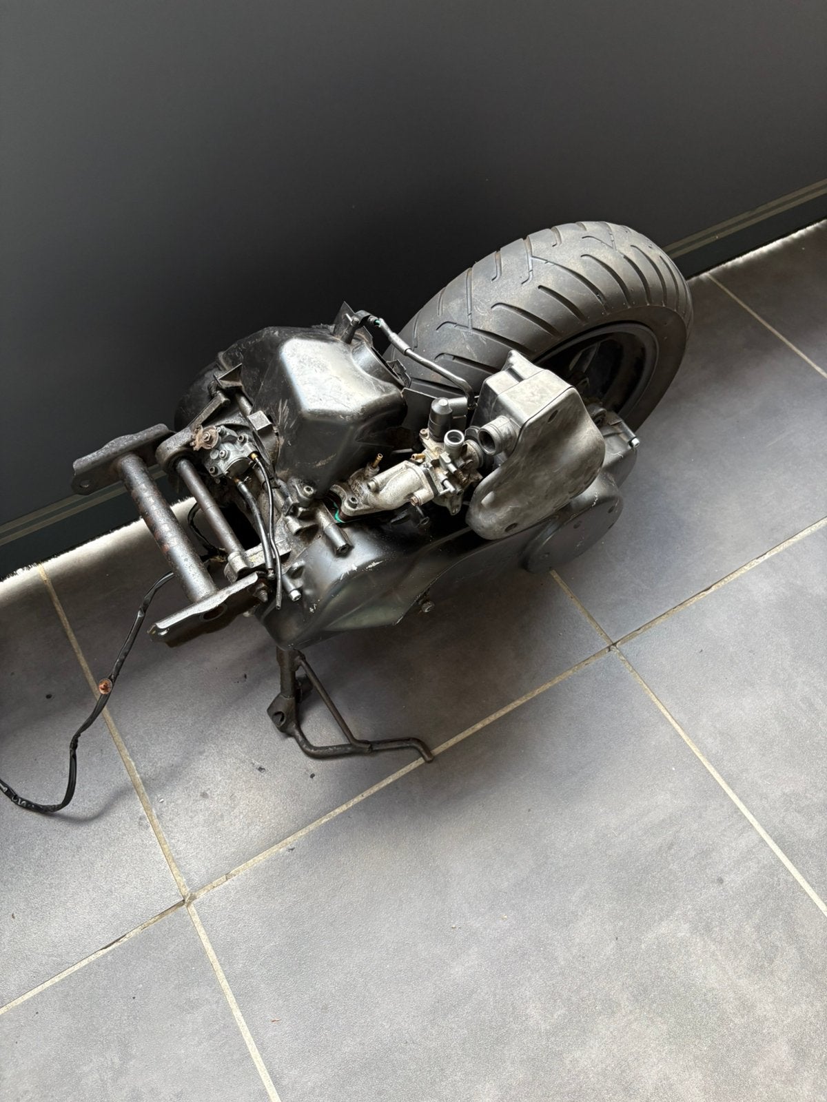 50cc 2 takt speedfight, Ophalen