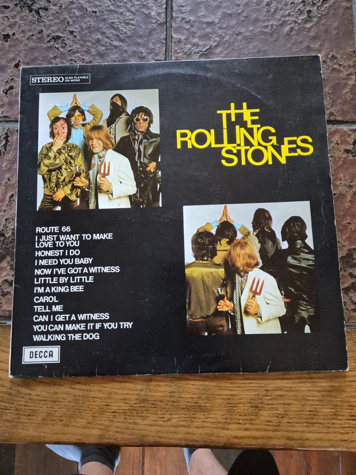 The Rolling Stones - Debuutalbum (Decca, Stereo), LP, Gebruikt, Ophalen of Verzenden, Classic Rock