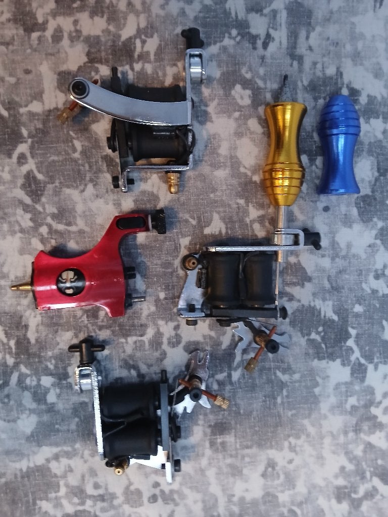 tattoo-uitrusting plus accessoires, Ophalen, Gebruikt, Overige typen