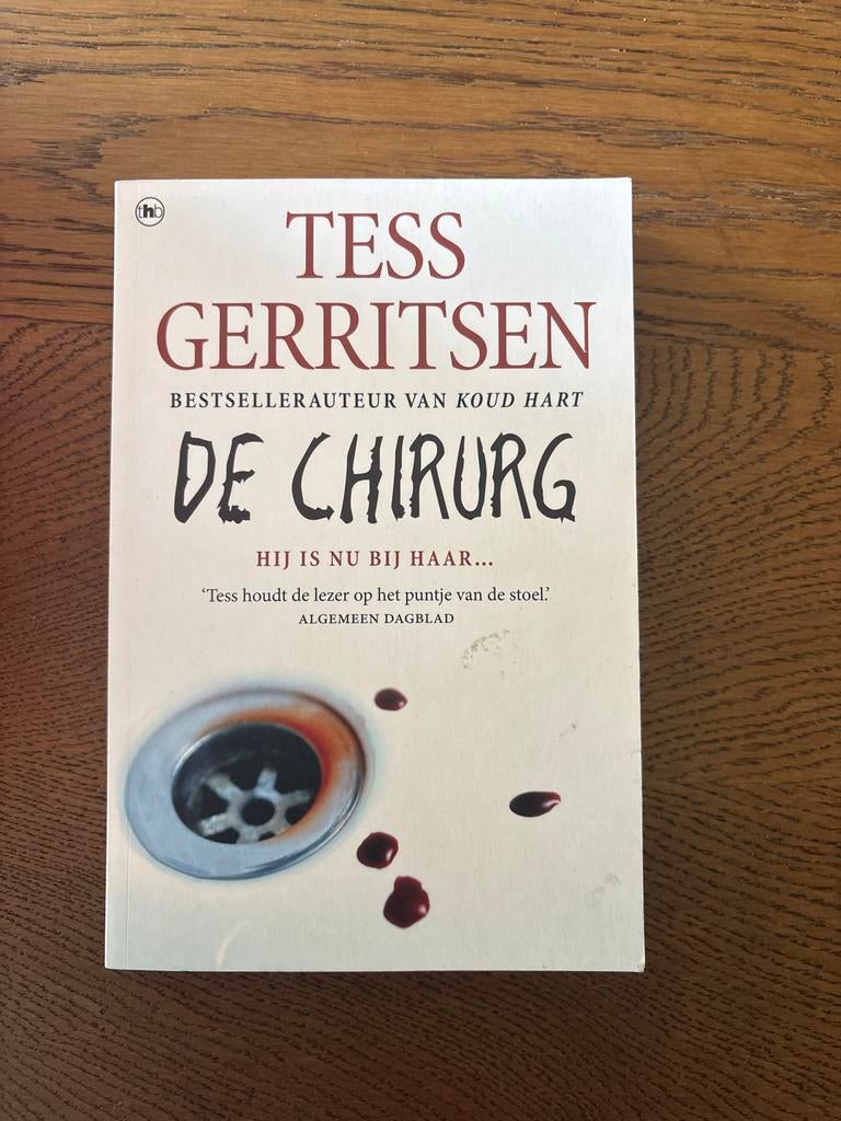 De Chirurg - Tess Gerritsen (Thriller), Boeken, Ophalen, Gelezen, Nederland