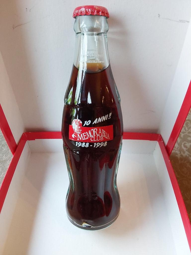 Coca Cola Fles10 ANNI 1988-1998 Bottle SPRITE BOY, Ophalen of Verzenden, Nieuw