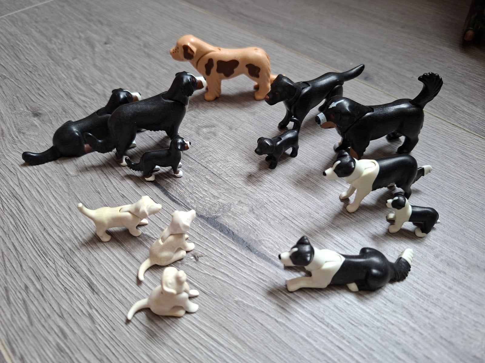 verschillende honden, pups, playmobil, Ophalen of Verzenden
