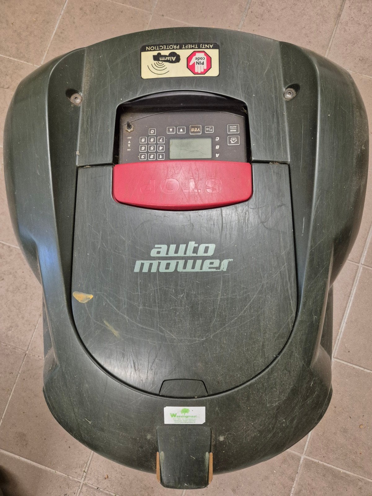 Husqvarna Automower voor de onderdelen, Ophalen, Cirkelmaaier, Gebruikt, Accu-grasmaaier