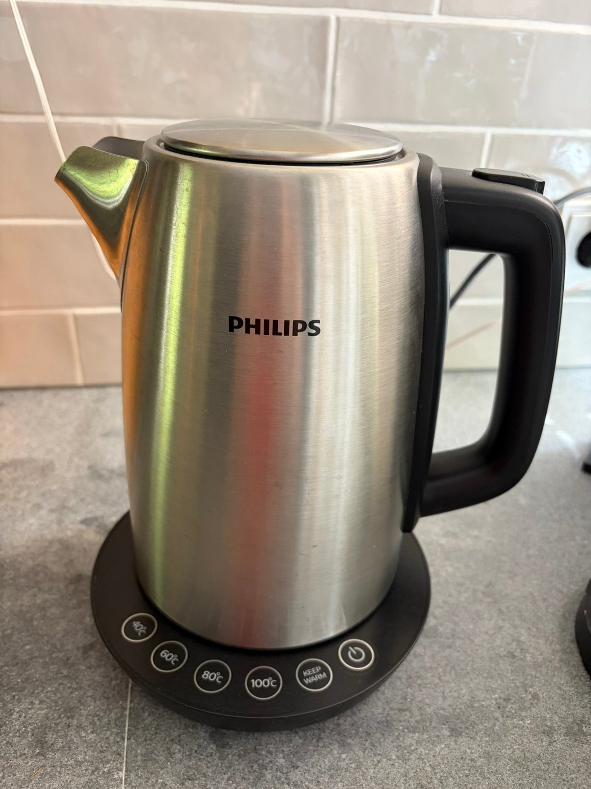 Philips waterkoker hd9359. Verschillende temp instelbaar!, 1 tot 2 liter, Ophalen of Verzenden, Zo goed als nieuw
