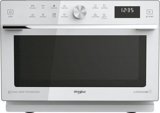 Whirlpool Supreme Chef Combinatiemagnetron MWSC 933 SW - Wit