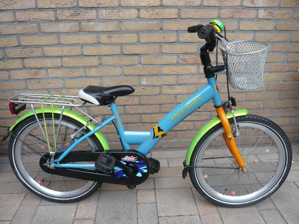 Mooie 20 inch kinderfiets alpina met mandje, Ophalen, Gebruikt, 20 inch, Alpina