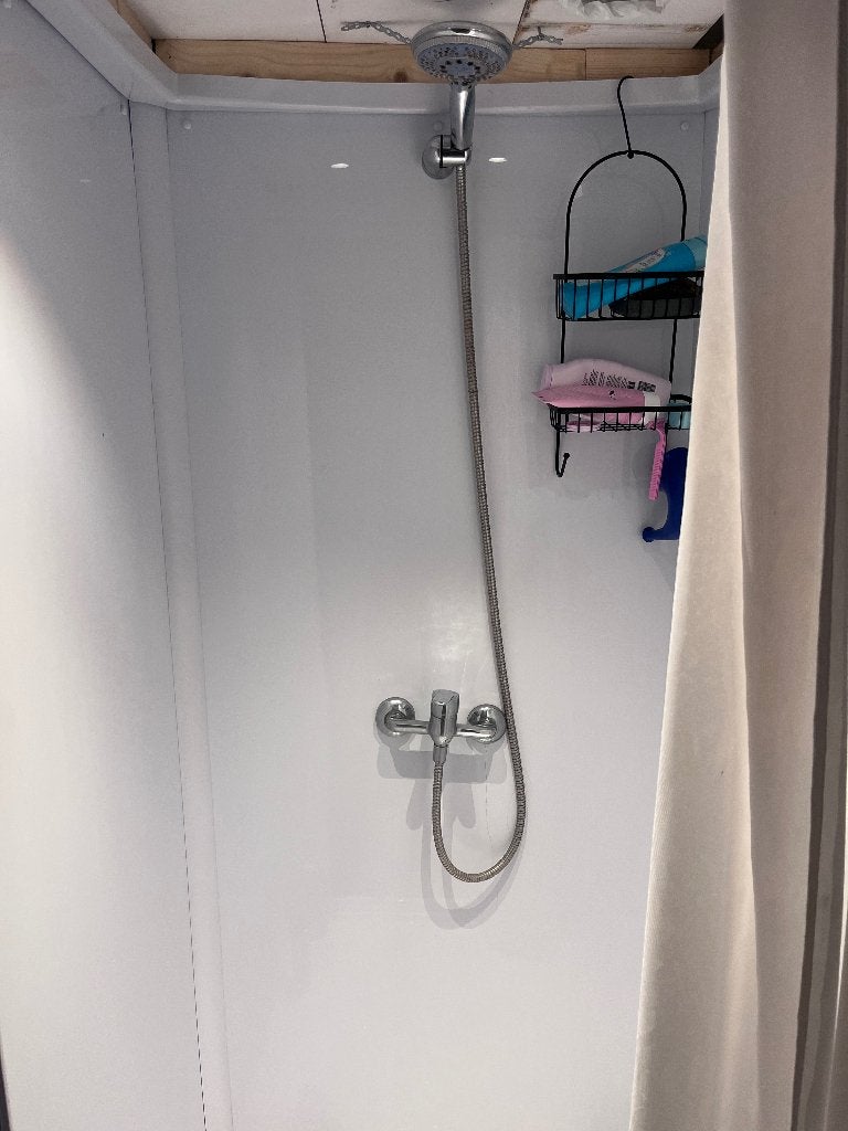 Nood/bouw douche, Ophalen, Zo goed als nieuw, Douche