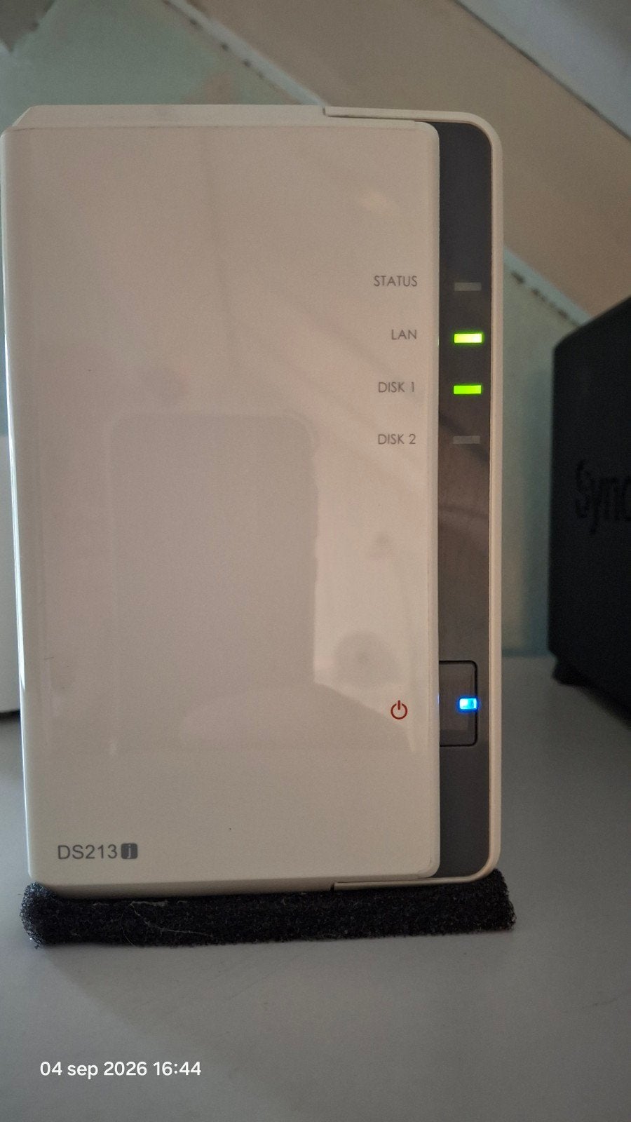 Synology DS213j NAS met 1TB Seagate IronWolf HDD, Ophalen of Verzenden, Gebruikt
