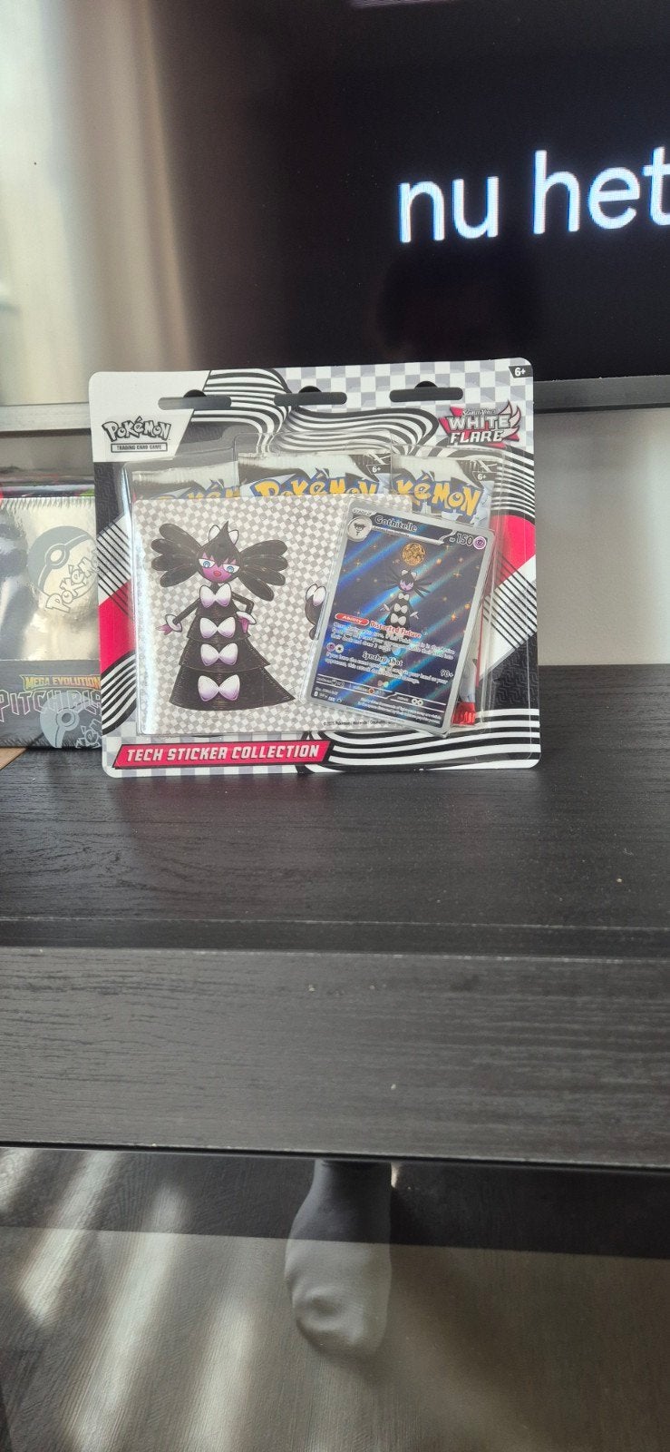 Pokémon Tech Sticker Collectie Gothitelle, Ophalen of Verzenden, Nieuw, Overige typen