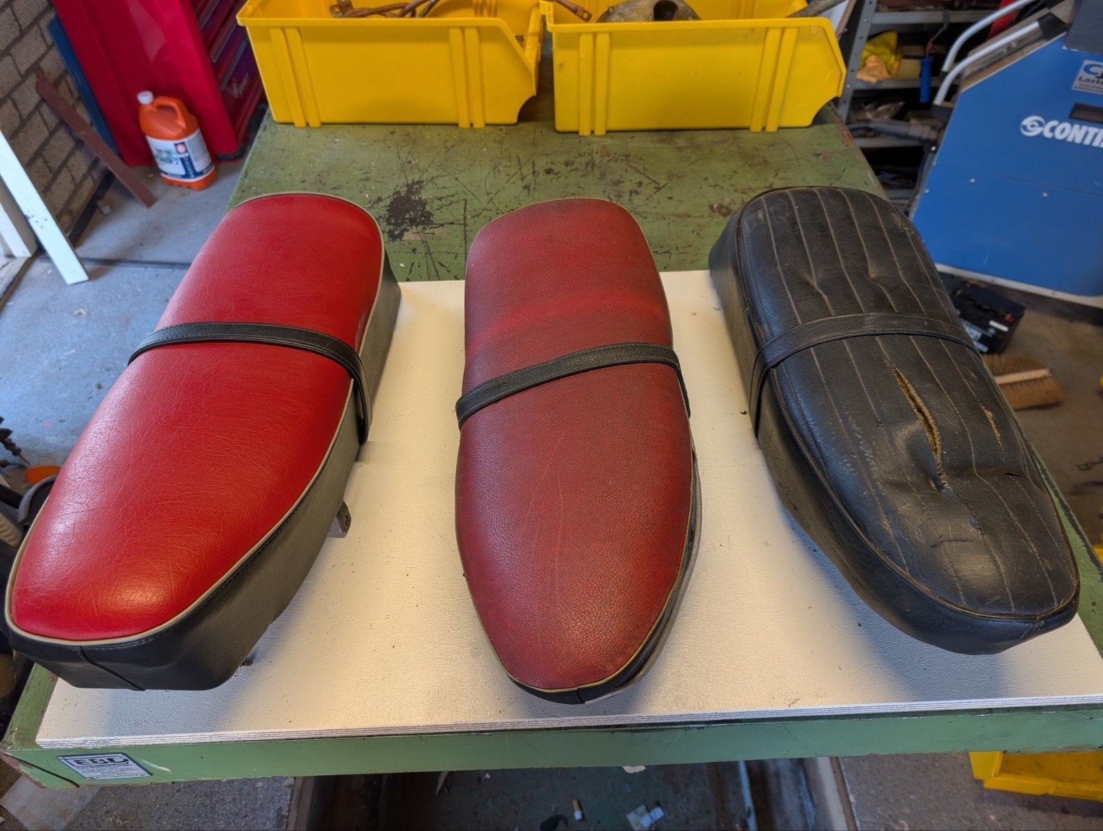 Kreidler zadel buddy seat, Motoren, Ophalen